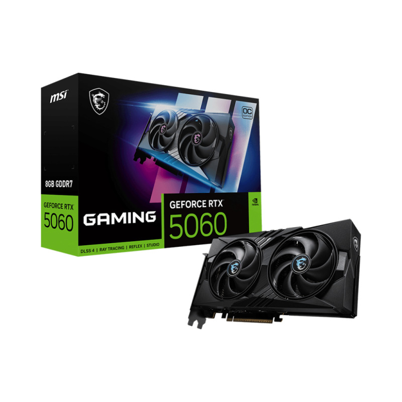 GPU MSI RTX 5060 8GB GAMING OC DDR7